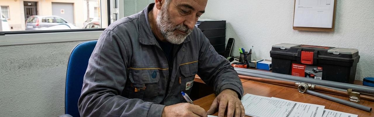 Emisión de boletines de fontanería en Colindres